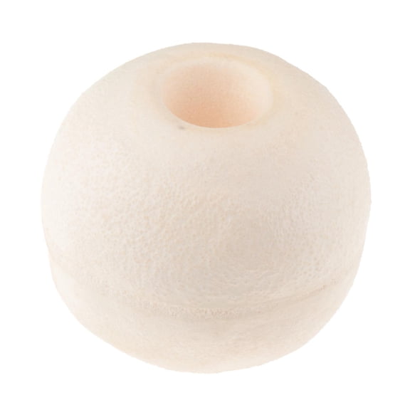 yotijay Rope Float 1.5 cm Hole 10 cm Anchor Buoy for Fishing Net Sea Channel Boating White