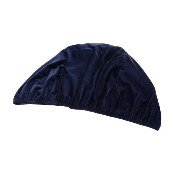 yotijay Round Saucer Chair Cover Anti Slip Soft Replace for Home Dining Room Bedroom Navy Blue