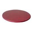 thumbnail image 1 of yotijay Round Table Cloth Protector 27.5-33.5" Table Cover Backed Vinyl Tablecloth Party red, 1 of 9