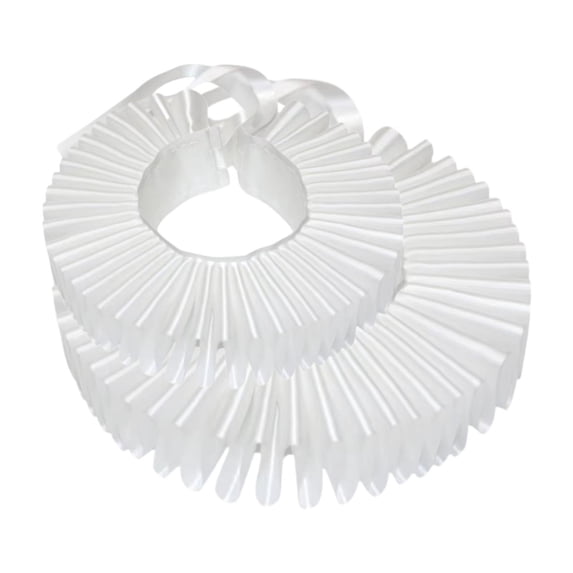 yotijay Ruffle Collar Comfortable Fake Collar for Role Playing Halloween Masquerade Ball Adults