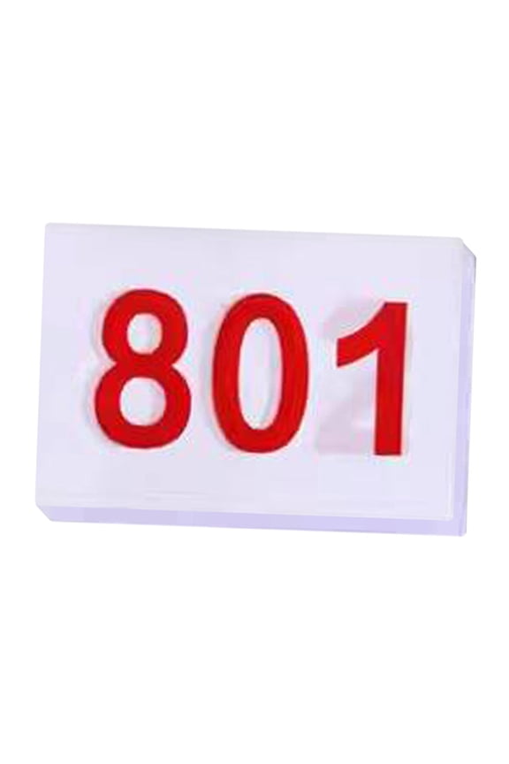 Running Bib Competitor Numbers Lightweight Tearproof Athlete Number Cloth Sports 801 to 900