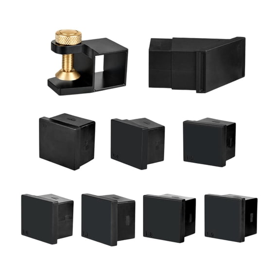 yotijay Saw Guide Kit Cutting Wood Joints Gauge Aluminum Alloy Right Angle with