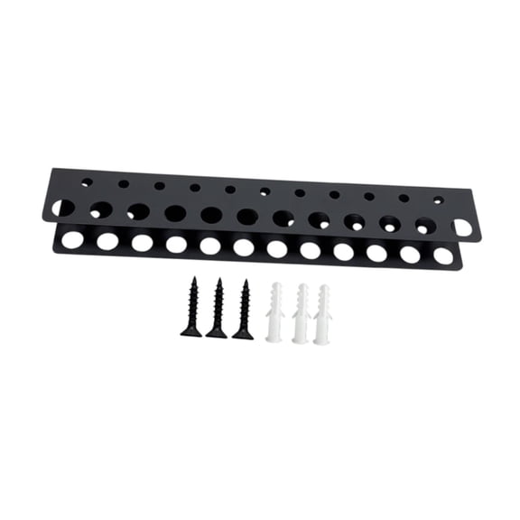 yotijay Screwdriver Wall Organizer Screwdriver Holder Easy to Install Metal Hanging Wall