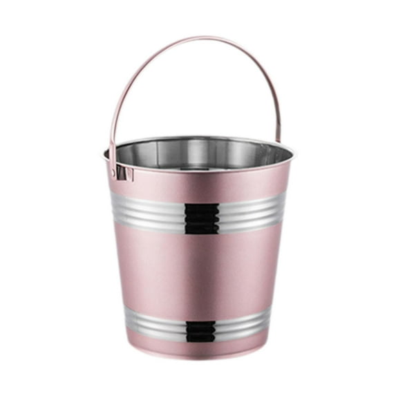 yotijay Serving Bucket 1.7L Cooling Bucket for Chilling Restaurant Parties pink