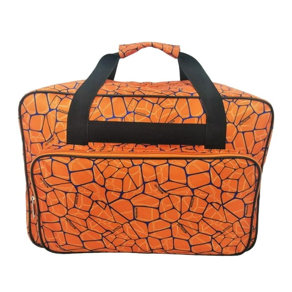 yotijay Sewing Machine Carrying Case Carry Tote Bag Carrier Bag Pouch Sewing Machine Bag Orange