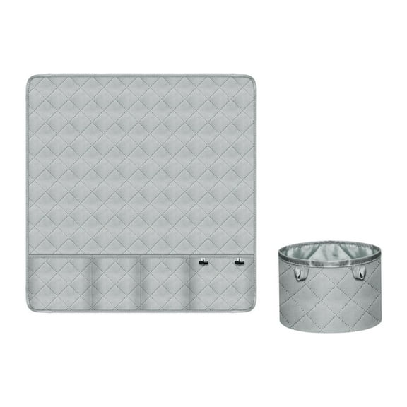 yotijay Sewing Machine Pad Portable Square with Multiple Pockets Machine Accessories