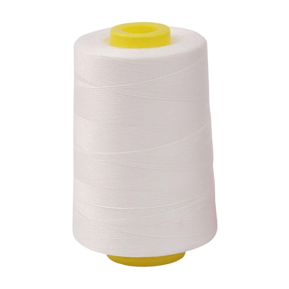 yotijay Sewing Thread All Purpose High Strength Sewing Machine Thread 3000Yards for Hand White