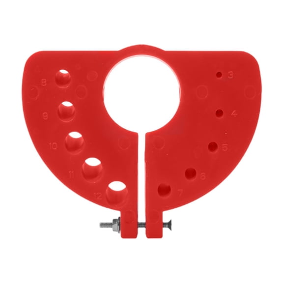 yotijay Sharpener Grinding Attachment Easy Installation Sharpening Guide Tool Angle Grinder Accessories Red