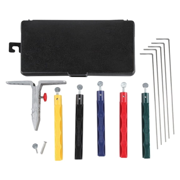 yotijay Sharpening System Resistant Multi Angle Clamp Grinder Outdoor Whetstone 5 Stone