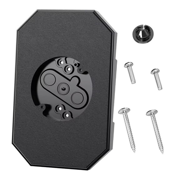 yotijay Siding Light Mounting Block Accessories Vinyl Siding Block for 4 inch Siding Black