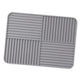 thumbnail image 1 of yotijay Silicone Dish Mat Cutting Board Anti Slip Pad for Tableware Pots Dorm Light Gray, 1 of 9