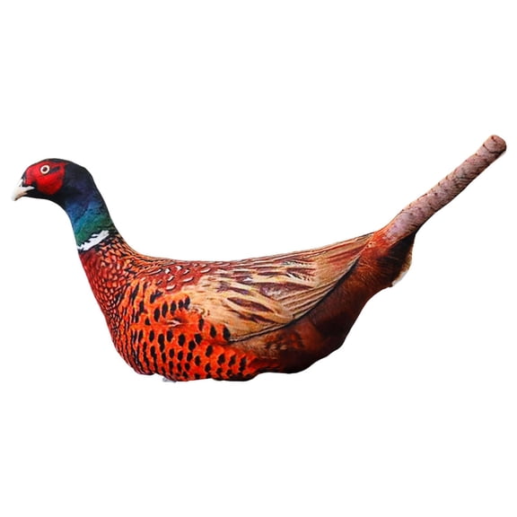 yotijay Simulation 3D Animal Plush Toy Creative Plush Doll Pillow for Children Gifts Pheasant