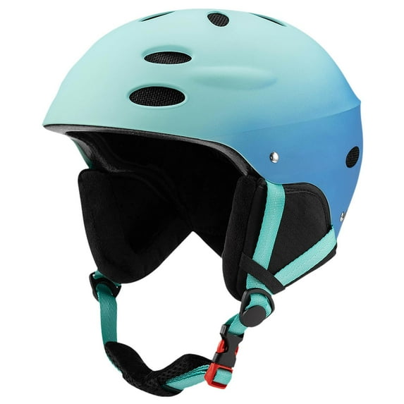 yotijay Ski Helmet Lightweight Breathable Impact Resistance Portable Headgear for Winter Blue