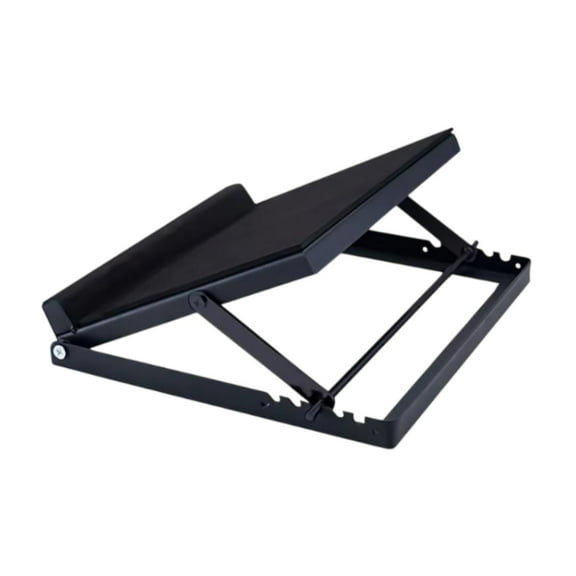 yotijay Slant Board Adjustable Height Foot Rest Nonslip Foot Stretcher Strength Training Black