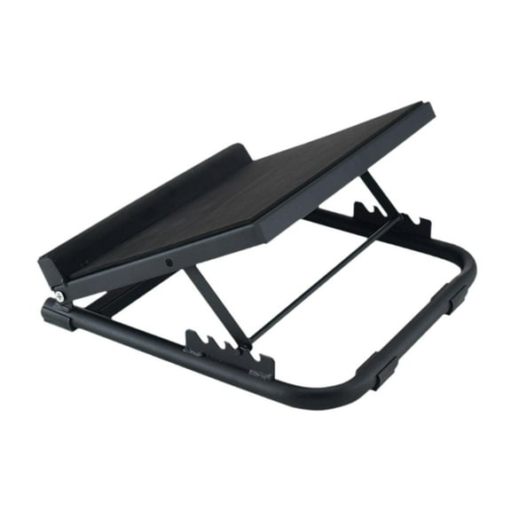 yotijay Slant Board Calf Stretcher Adjustable Height Anti Slip Surface Strength Training Black