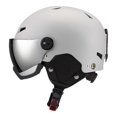 thumbnail image 1 of yotijay Snowboard Helmet Breathable Winter with Jaw Pad Shockproof Skateboard Helmet XL Light Grey, 1 of 9