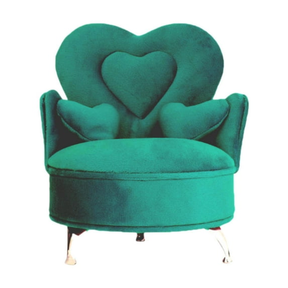 yotijay Sofa Jewelry Box Dollhouse Furniture for Gift Dollhouse Living Room Bracelet Green