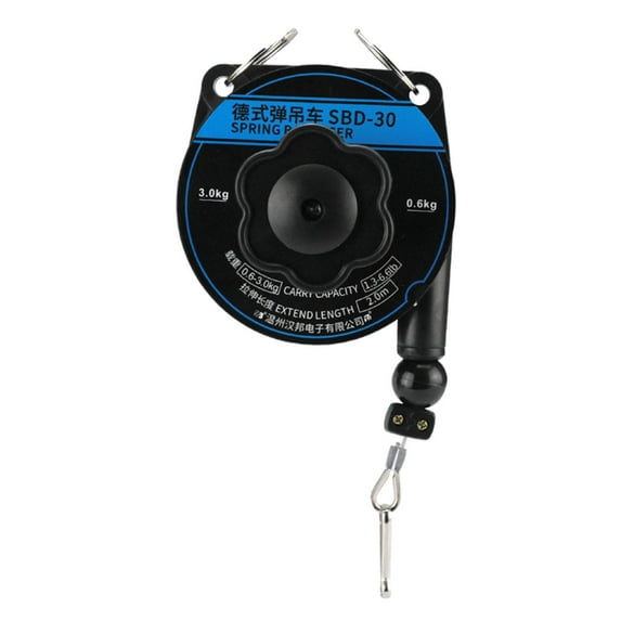 yotijay Spring Balancer High Performance Adjustable Steel Wire Rope Measurement Tool B