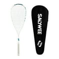 thumbnail image 1 of yotijay Squash Racket Ergonomic Squash Racquet for Elastic Power and Control Balance White, 1 of 8