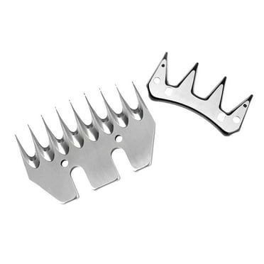 yotijay Stainless Steel Sheep Shears Electric Wool Trimmer Accs Universal Goats 9 Straight