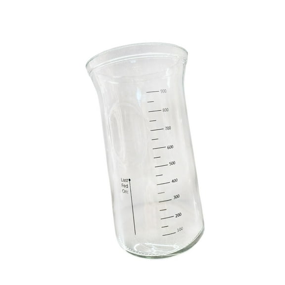 yotijay Starter Jar Blender Beaker Handheld Container for Kitchen Beginner Milkshake