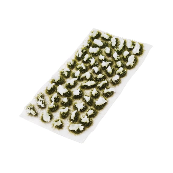 yotijay Static Snow Grass Tuft Model Artificial Grass for Building Model Kit Railway