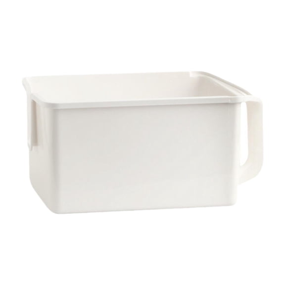 yotijay Storage Organizer Box Decor Cabinet Container for Organizing Kitchen Bedroom White