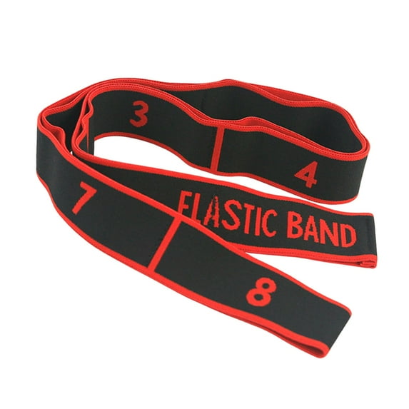 yotijay Stretch Band Exercise Band Elastic Band for Training Fitness Stretching Red