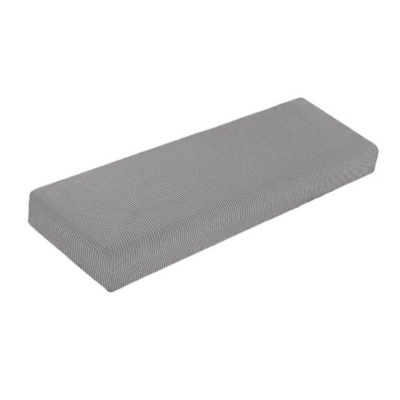yotijay Stretch Bench Cover Protector Slipcover Machine Washable 9 Colors Gray
