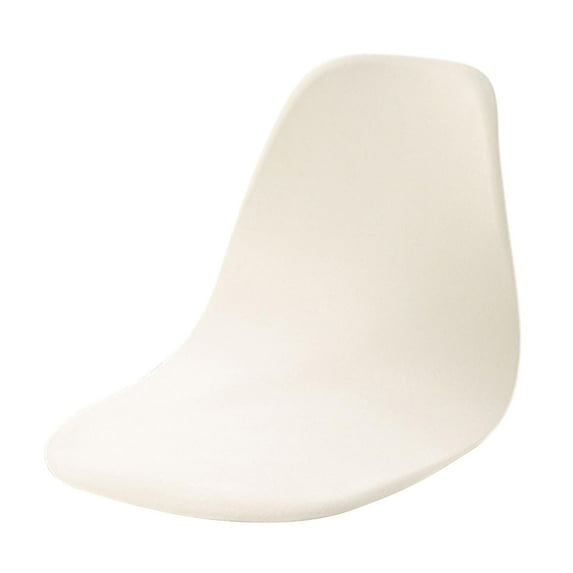 yotijay Stretch Shell Chair Cover Solid Color Banquet Dinners Conferences Soft Polyester
