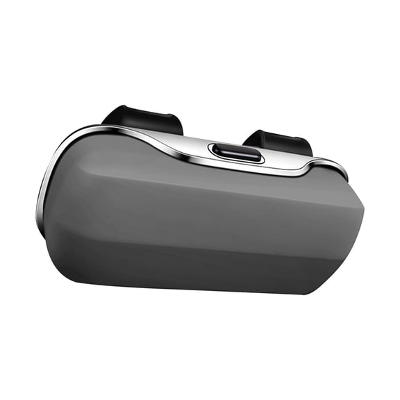yotijay Sunglasses Holder for Car Visor Eyewear Container Portable Auto Glasses Case Gray