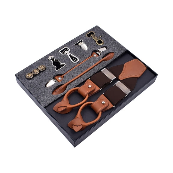 yotijay Suspender for Men Women Casual Tuxedo Suspender for Trousers Themed Party Coffee