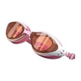 thumbnail image 1 of yotijay Swim Goggles Anti Fog Lightweight Swimming Glasses Pink White, 1 of 8