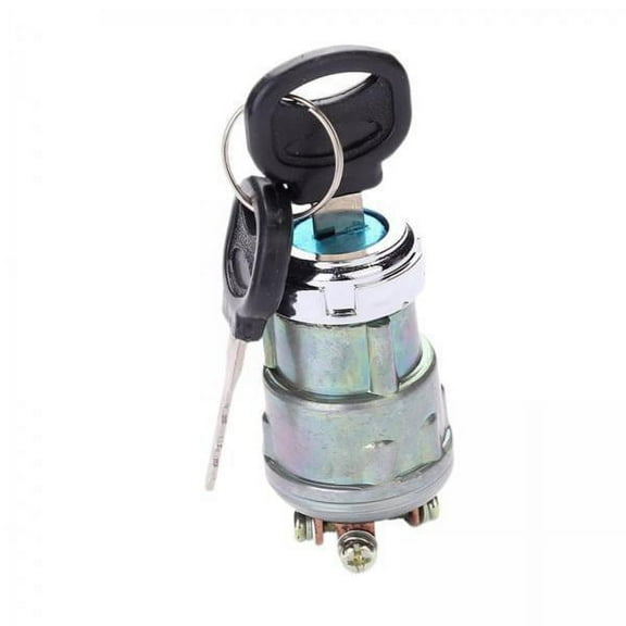 yotijay Switch,JK423 Ignition Start Switch Switch,4 Position Car Boat Ignition Starter Switch 2 Key,Petrol Engine 4 Position Ignition Starter Switch,Motor Ignition