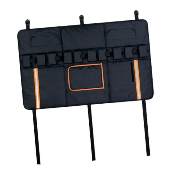yotijay Tailgate Pad for Mountain Bike Rack Cover Protection Mat Anti Slip Holds Black
