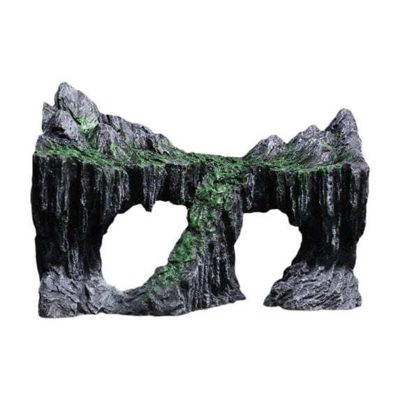 yotijay Tank Rockery Cave Hideaway Cave Reptile Hide Reptile Hides Hollow Tank A