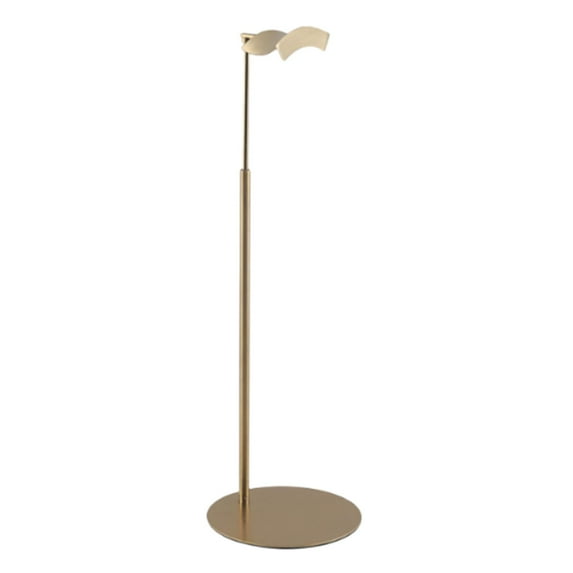 yotijay Telescopic Bag Display Stand Adjustable Bag Holder for Retail Store Boutique Gold Round Base