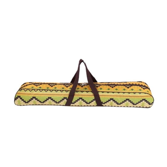 yotijay Tent Pole Bag Camping Tarp Pole Bag Outdoor Portable Camping Pouch Fishing Rod Case for Fishing Rod Trekking Poles Shelter Rod yellow