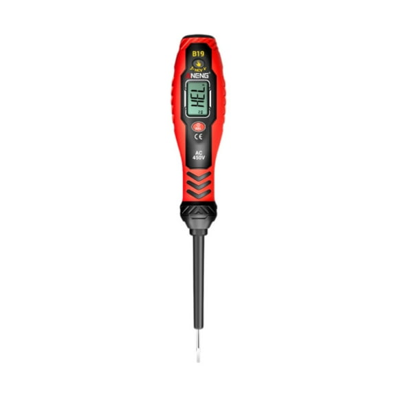 yotijay Tester High Digital Pen for Power Cable Testing Home Industry Red