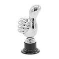 thumbnail image 1 of yotijay Thumbs up Trophy Award Decorations Fun for Employee Office Classroom Rewards Argent, 1 of 9