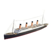 yotijay Titanic Ship DIY Assemble Paper Model Education Toy Collectables Room Decoration