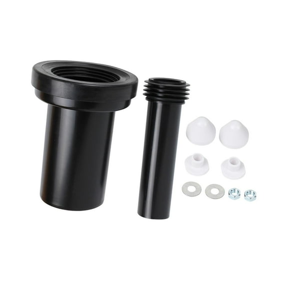 yotijay Toilet Drain Pipe Adapter Maintenance Toilet Fittings for Dorm Home Bathroom Type B