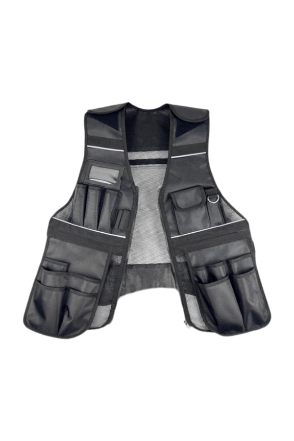 Tool Vest Adjustable Electrician Tool Vest for Workshop Woodworking Engineer