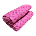 thumbnail image 1 of yotijay Towel Mat Towel Exercise Comfortable Practice Accessory Microfiber for Rose Red, 1 of 8