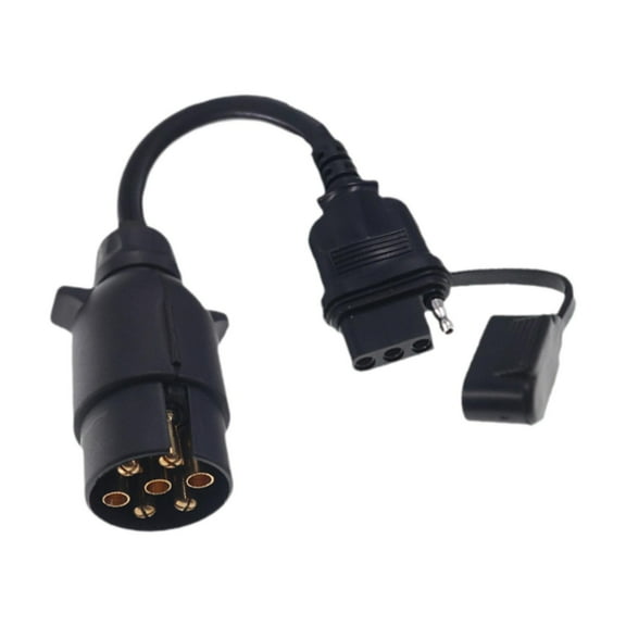 yotijay Trailer Coupling Trailer Connector Adapter Reusable Stable Trailer Plug Adapter for Vehicles RV Caravans Assembly Repair