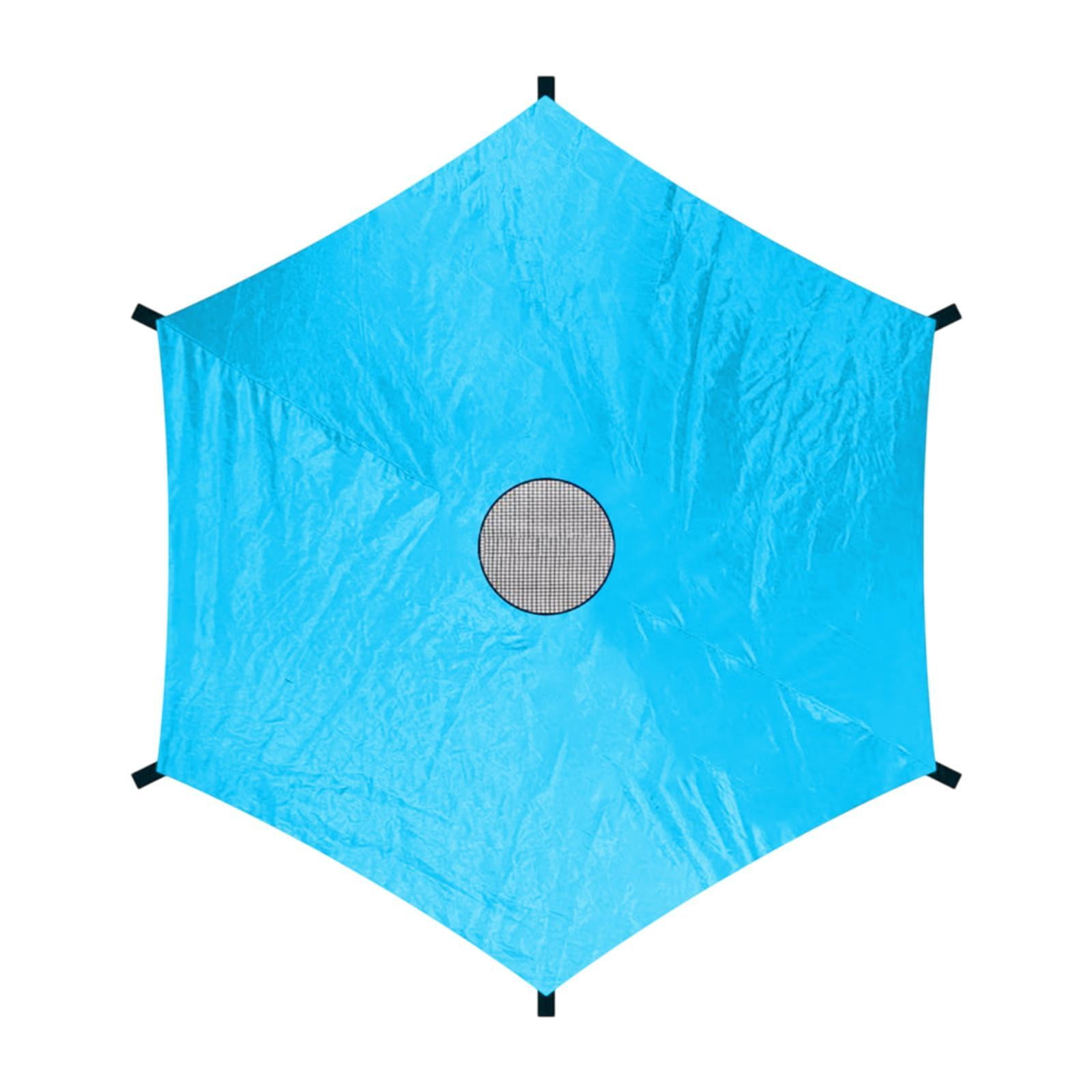 Housse D'ombrage Pour Trampoline – Protection UV, Imperméable, Adaptable De 8 à 16 Pieds