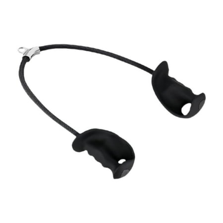 yotijay Tricep Rope Cable Attachment LAT Pulldown Attachment for Face Pulls Crunches Style A