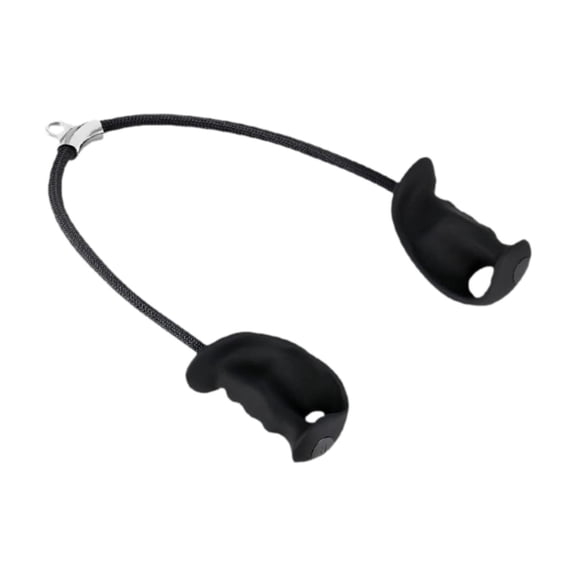 yotijay Tricep Rope Cable Attachment LAT Pulldown Attachment for Face Pulls Crunches Style A