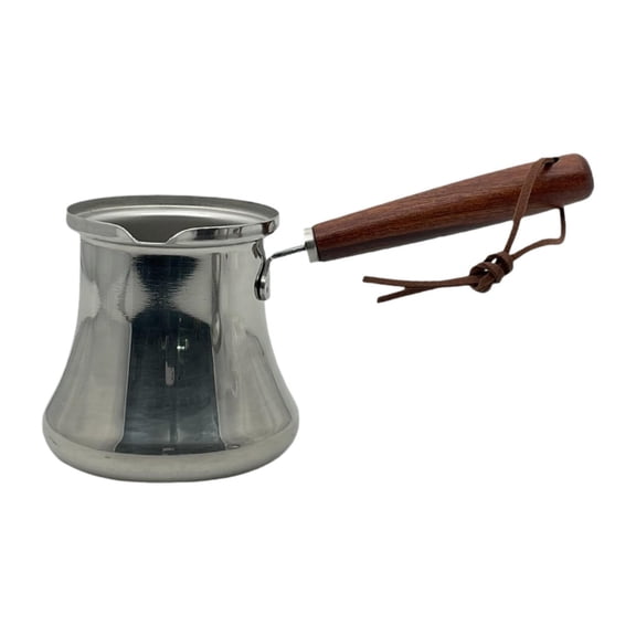 yotijay Turkish Coffee Pot Butter Melting Pot Chocolate Melting Pan Milk Warmer for Cafe 720ml