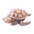 thumbnail image 1 of yotijay Turtle Shaped Ashtray Metal Ashtray Ash Holder for Indoor Outdoor Home Bar Red, 1 of 9